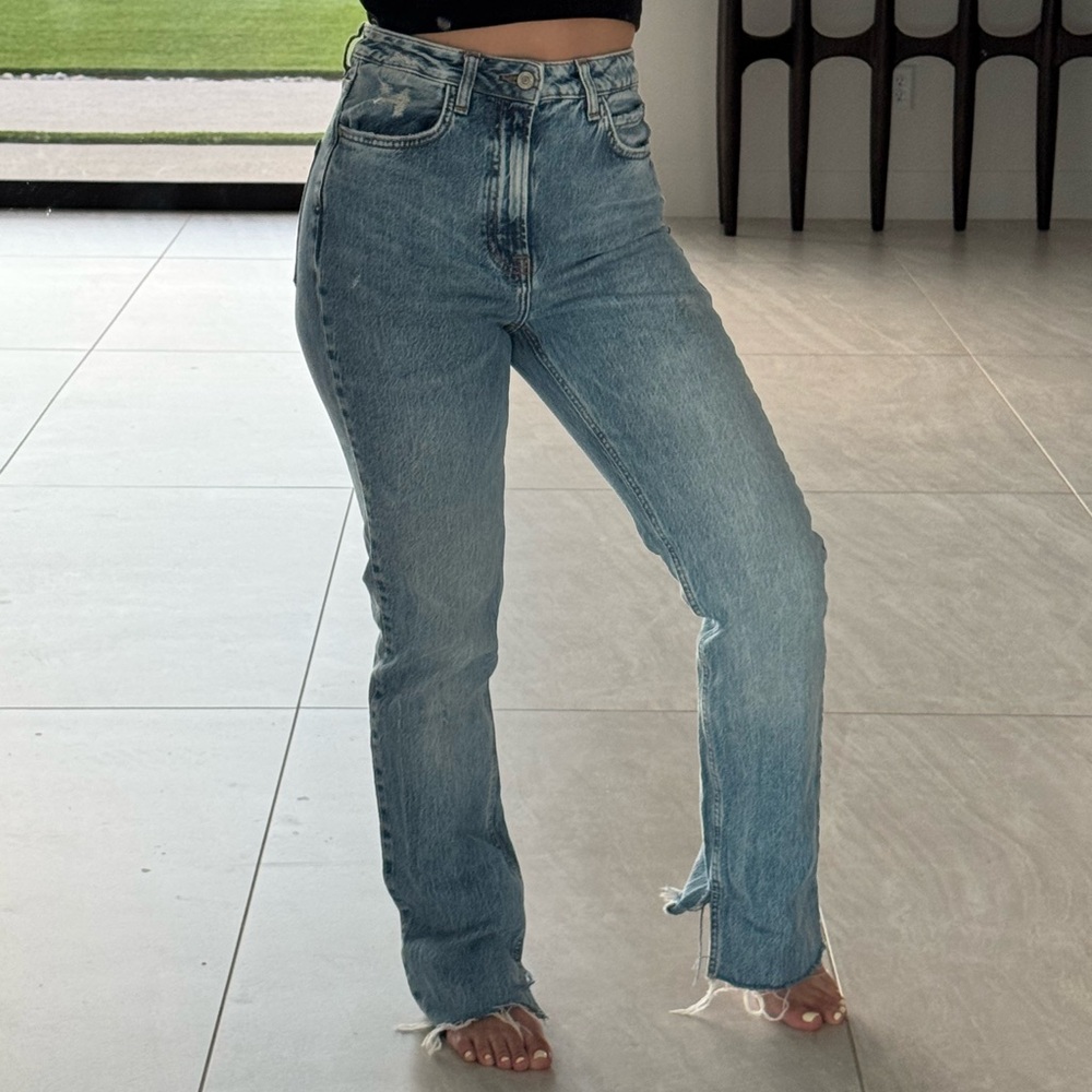 Zara High Waisted Jeans
